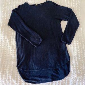 Navy Tunic Top